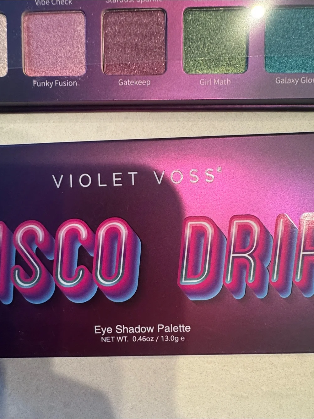 Violet Voss Disco Drip Eyeshadow Palette - Gold, Pink, Green, Bronze, Purple